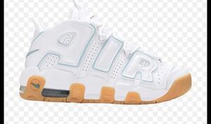 Nike Air Uptempo ocean bliss sneakers size 4.5 Youth